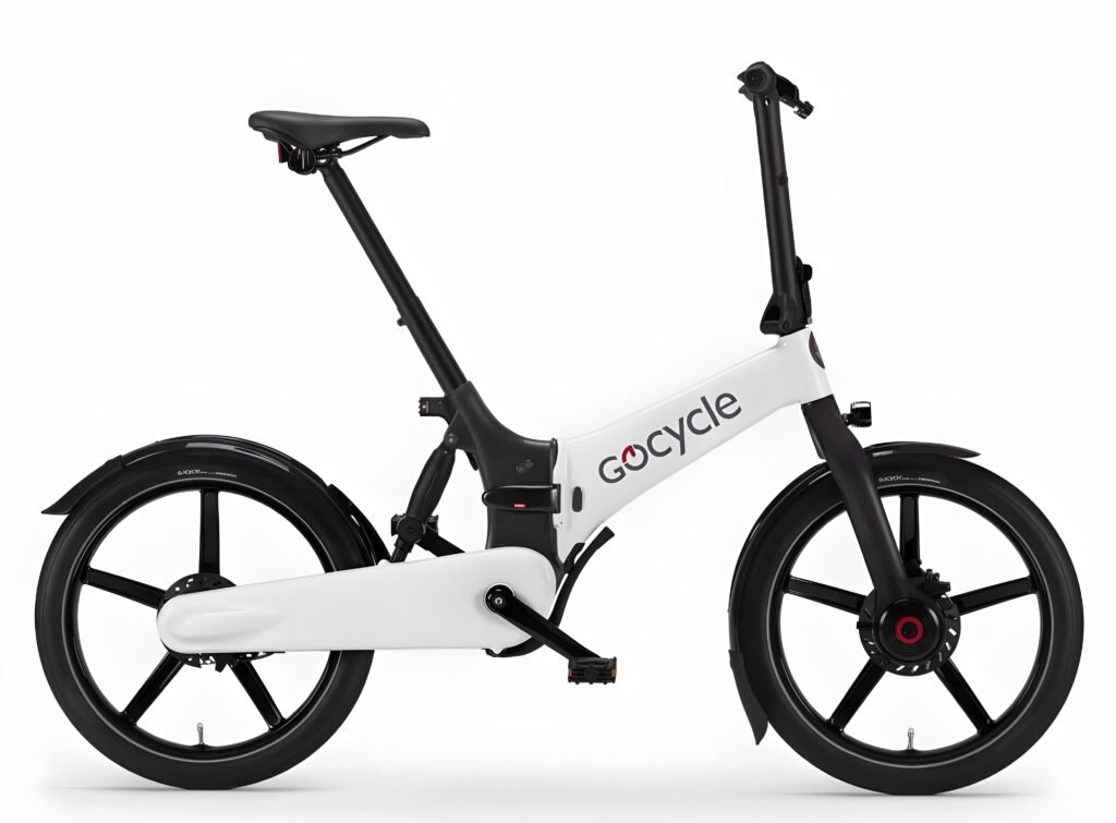 Gocycle G4 lightweight folding electric bike with clean design for city commuting