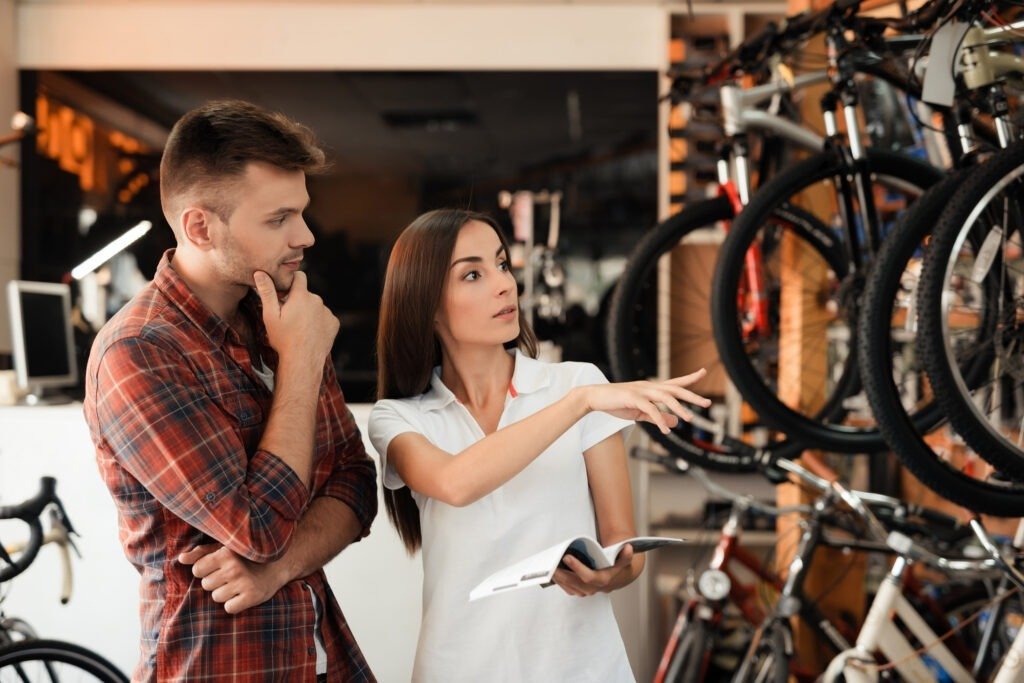 Buying guide illustration showing a variety of electric scooters and bikes