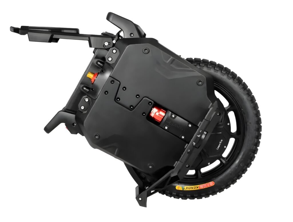 Veteran Sherman‑S electric unicycle Veteran Sherman‑S electric unicycle with suspension system and large 3600 Wh battery, designed for rugged, long-range touring